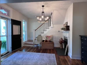 Entryway & staircase